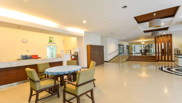 Zona de estar del vestíbulo