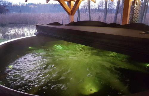 Domek Wypoczynkowy Zacisze w Makosiejach z dostępem do rzeki, z balią i jacuzzi - Foto 12