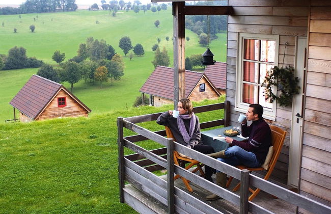 Le Domaine du Val, Grand-laviers, Wooden House for 6 Pers - Foto 21