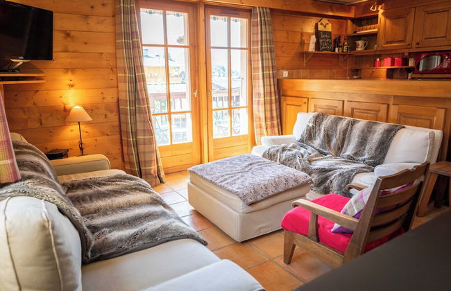 Pleasant 6p/2br Mountain Apartment - Megeve City Center - Foto 6