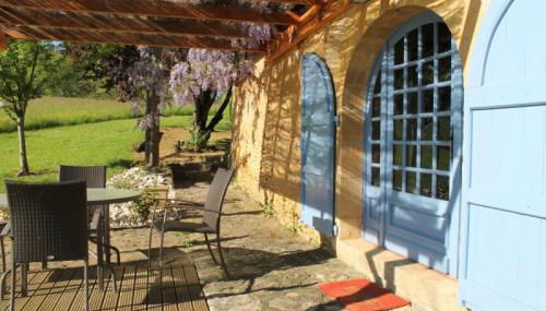 Les Combes avec piscine chauffée au nord Sarlat - Foto 4