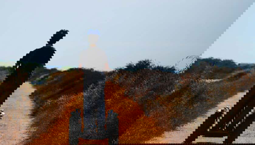 Disfrutando del tour en segway por la ría Formosa