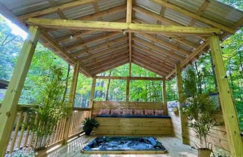 Falcon Lodge - hot tub fire pit & games - Foto 46