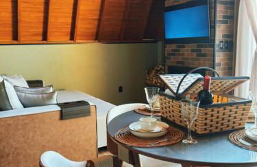 Recanto do Tabuleiro chalé com hidro, lareira, churrasqueira e cozinha perto de floripa - Photo 25