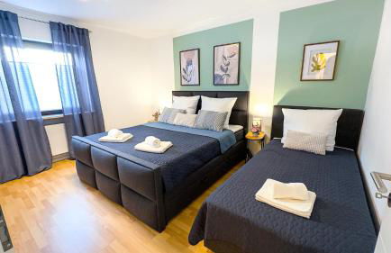 Charmantes 3-Zi-Apartment am Schlössle in Lechhausen-Garage-Balkon-Küche-Smart TV - Foto 19