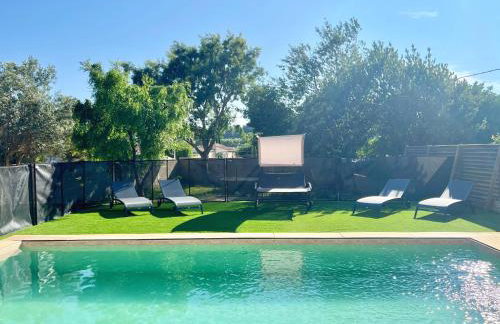 Villa Soleïa - Jardin, CLIM, 3 chambres, 8 personnes - Foto 42