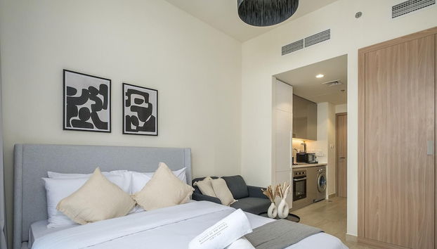 Cozy Studio 10mins Away From Dubai Mall - Foto 5, Habitación