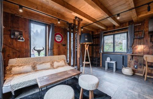 Chalet ski-in-out face au MontBlanc & Bain nordique - Foto 30