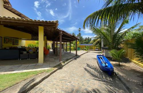 Casa à Beira Mar, piscina e 4 suítes na praia de Ipioca-Maceió-AL - Vila Ipioca - Foto 66