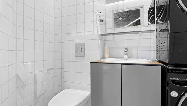 Holiday Home With Cosy Terrace - Foto 5, Baño