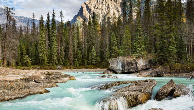 Vous admirerez le pont naturel