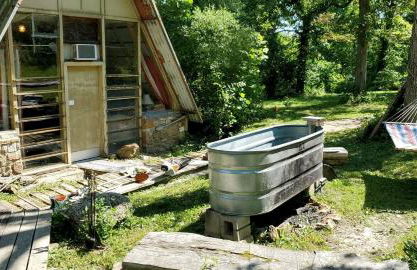 Rustic A-Frame Cabin in the Lush Woodlands of Grubville, Missouri - Foto 7