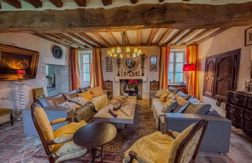 Manoir XV et Grange avec Piscine chauffée privée - Foto 31