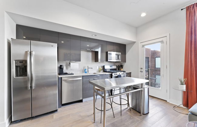 Prime East Downtown Studio w gym Washer Dryer - Foto 1