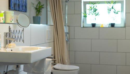 Parterre Lounge mit Terrasse -Nähe Karlsruhe & KIT - ohne Treppen -barrierefreie Dusche - Foto 2, Shower