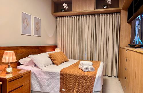 Granja Brasil - Lindo Studio - Com Piscina e Lazer - No Centro de Itaipava - Foto 20