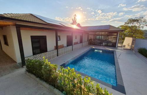 Recanto Cajarana Atibaia - piscina aquecida, linda vista - Foto 6