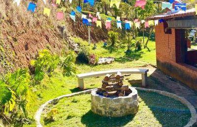 Casa de Campo Chácara Recanto da Águia - Foto 45