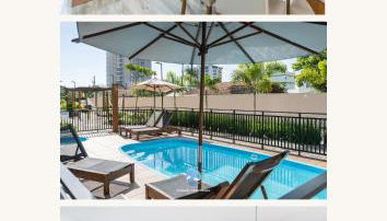 Apartamento 150m da PRAIA com SACADA, WI-FI AR CONDICIONADO, PISCINA, PORTARIA 24h, PLAYGROUND e vaga de GARAGEM - Foto 1