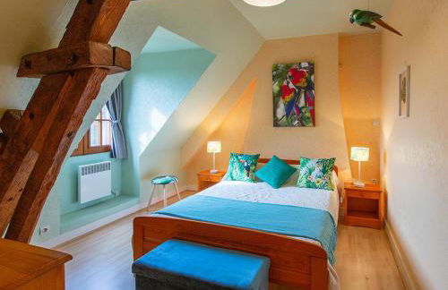 Gîte 4 chambres avec piscine couverte et jardin proche des châteaux de la Loire - FR-1-491-370 - Foto 17