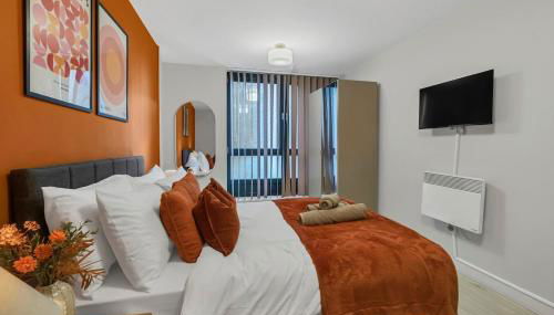 Modern 1BR Apartment Near ExCeL London & O2 Easy Access to Central London - Foto 3