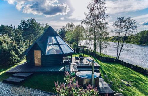 Osada Poli - Domek Panoramiczny nad Narwią z Prywatną Balią i Hydromasażem - Foto 1