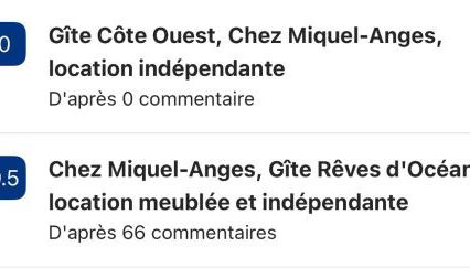 Gîte Côte Ouest, location indépendante chez Miquel-Anges - Foto 4