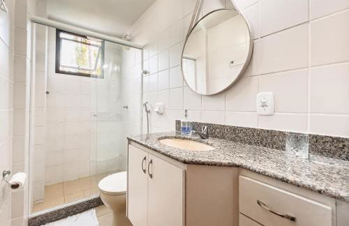 Dois quartos com ar a 190 m de praia Paradisíaca - Foto 13