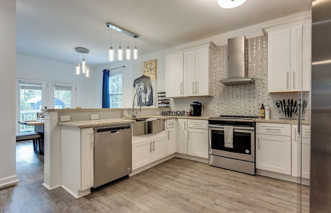 Elegant Atlanta Home - Self Check-in - Foto 16