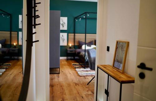 EDLER WOHNRAUM Luxuriöses Studio im Zentrum mit Balkon, Kaffeevollautomat, Klima & Parkplatz - Foto 24