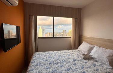 BEACH CLASS RECIFE BOA VIAGEM FLAT ANDAR ALTO - Foto 20