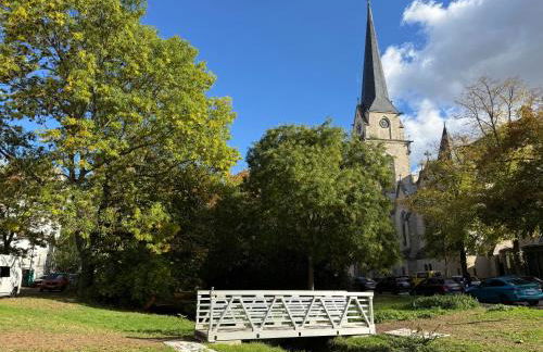 Cozy Jungle Magdeburg - Modernes Apartment mit eigenem Parkplatz - Foto 18
