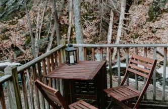 Creek Side Cabin with Wood Fired Hot Tub and Fire Pit - Foto 56