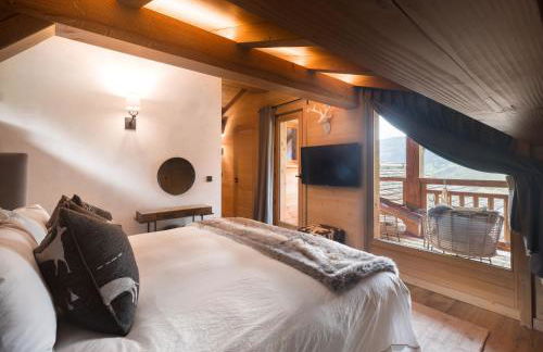 Luxury Megève Chalet, sleeps 8 with Mountain Views and Jacuzzi - Foto 17