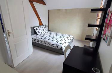 Gîte de la Mignonerie du Château de Jallanges pour 19 personnes avec 4 ou 7 chambres - Foto 17