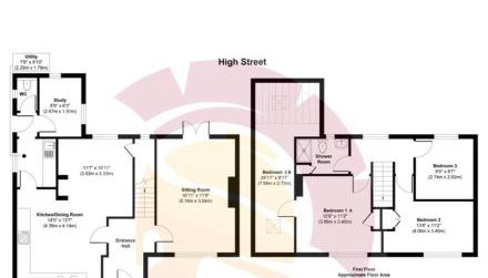 4 bedroom house walking distance to Silverstone C - Foto 2