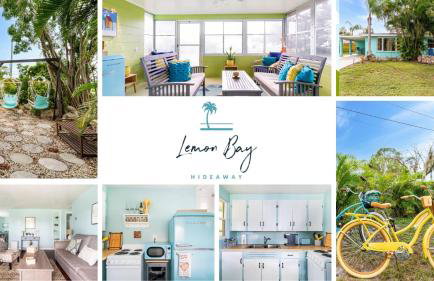 Lemon Bay Hideaway, Retro Beach Bungalow - Foto 1