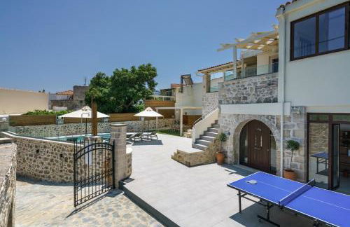 Villa Angelo, Traditional Cretan Stone Villa with Pool & Countryside Views - Foto 43