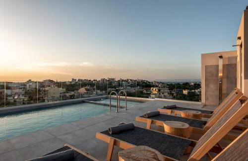 Soleado Villa Chania rooftop heated pool - Foto 13