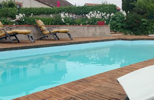 Gîte contemporain chaleureux pour 4 avec piscine partagée - FR-1-489-444 - Foto 34