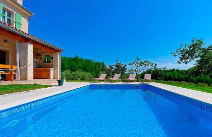Villa Stella Polaris for 8 persons in Central Istria with private pool, sea view, large garden & kids playground - Foto 24