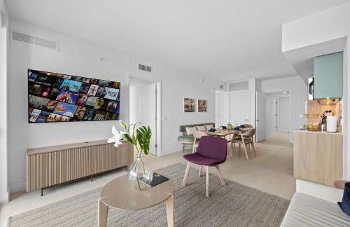 Lux Downtown Miami w Free Parking - Foto 13