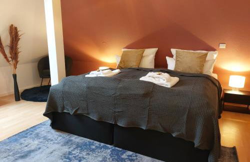 maremar - Design-Maisonette am Holzmarkt - Luxus Boxspringbetten - Arbeitsplatz - Loggia - Foto 13