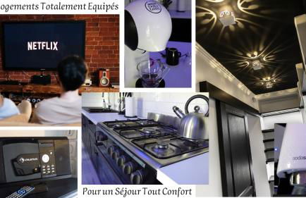 Appart Hotel GLAM88 Suites SPA et SAUNA - Foto 129