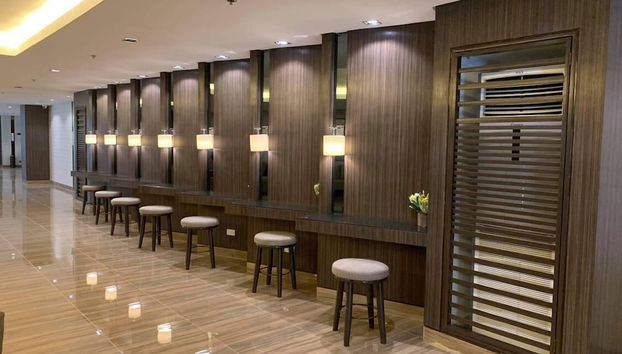 Zona de estar del vestíbulo