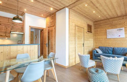 Grand Studio cabine, balcon, parking, centre La Clusaz - FR-1-437-85 - Foto 1
