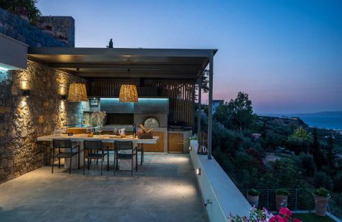 Eunoia Blue Villa Heraklion Crete, Sea View, Private Pool, Prassas, Karteros - Foto 30