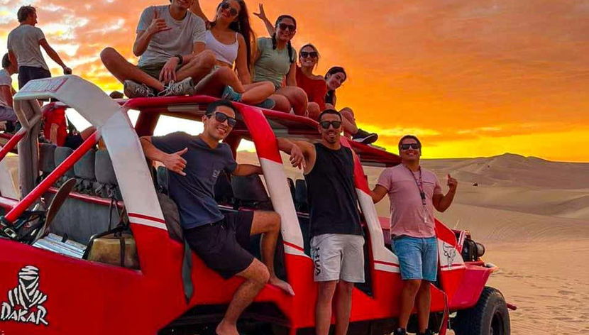 Tour in buggy al tramonto