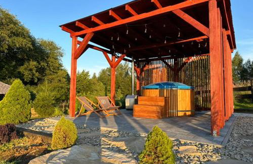 Bąbelkowa Chata Beskidy Domek z Balią Jacuzzi - Foto 7