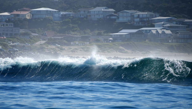 Le potenti onde dela baia di Buffalo